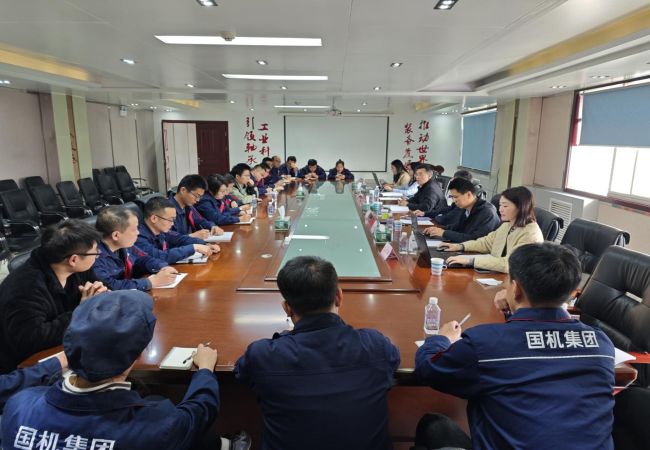 國機精工黨委書記、董事長、總經(jīng)理蔣蔚一行到軸研所調(diào)研