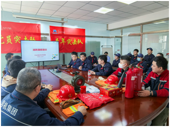 非金屬材料開發(fā)部成功開展消防應(yīng)急演練活動(dòng)